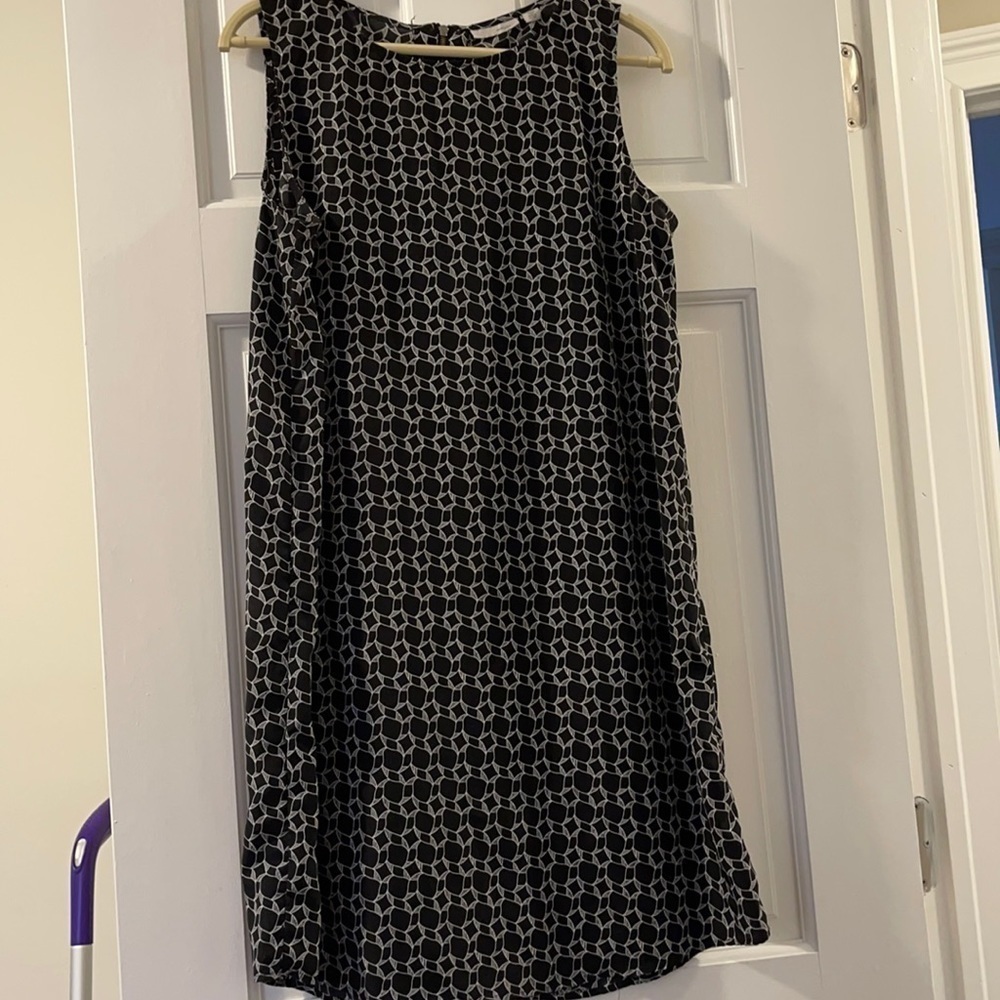 Halogen black and white dress